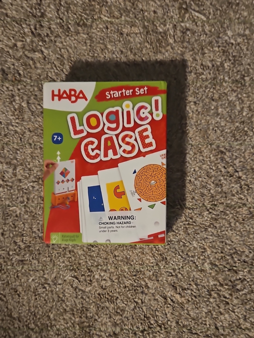 HABA Logic Case Starter Set - Green and Red